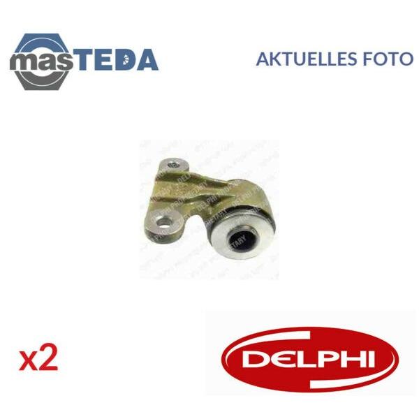 2x Delphi Rear Wishbone Bearing Bearing Bushing TD644W G NEW OE QUALITY #1 image